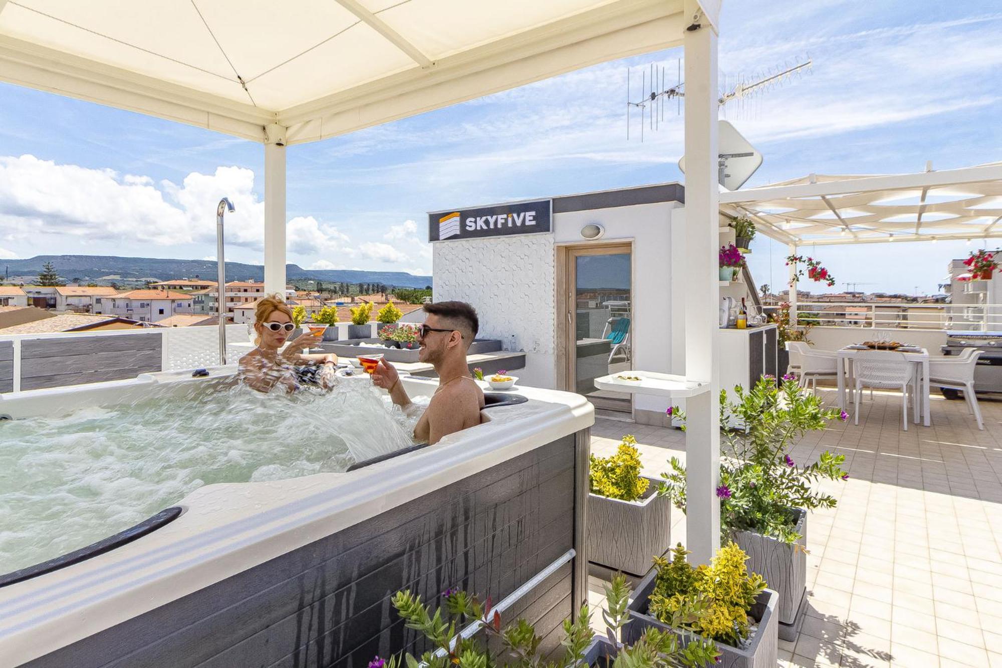 Skyfive Earth Apartment Alghero Dış mekan fotoğraf