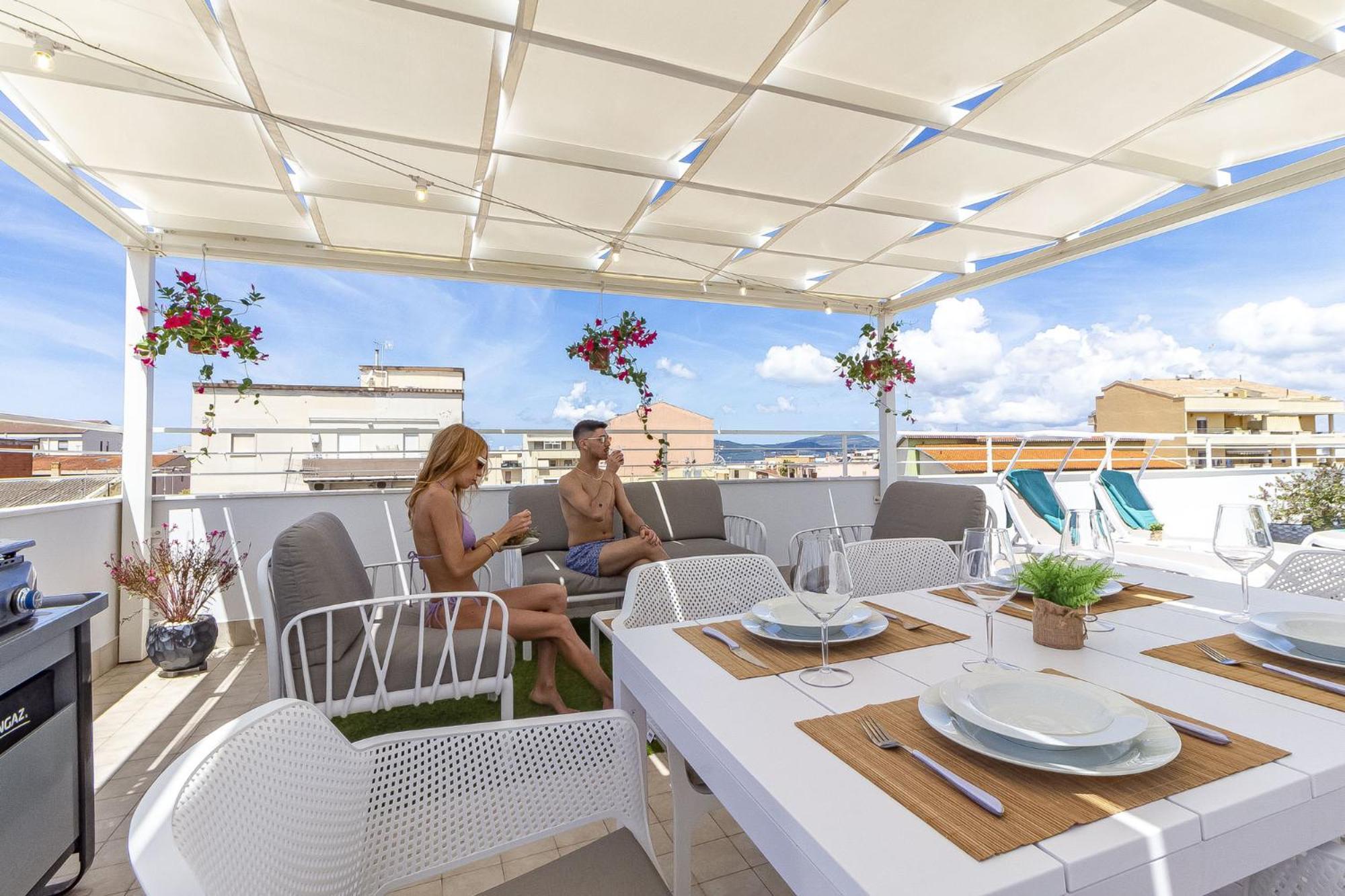 Skyfive Earth Apartment Alghero Dış mekan fotoğraf
